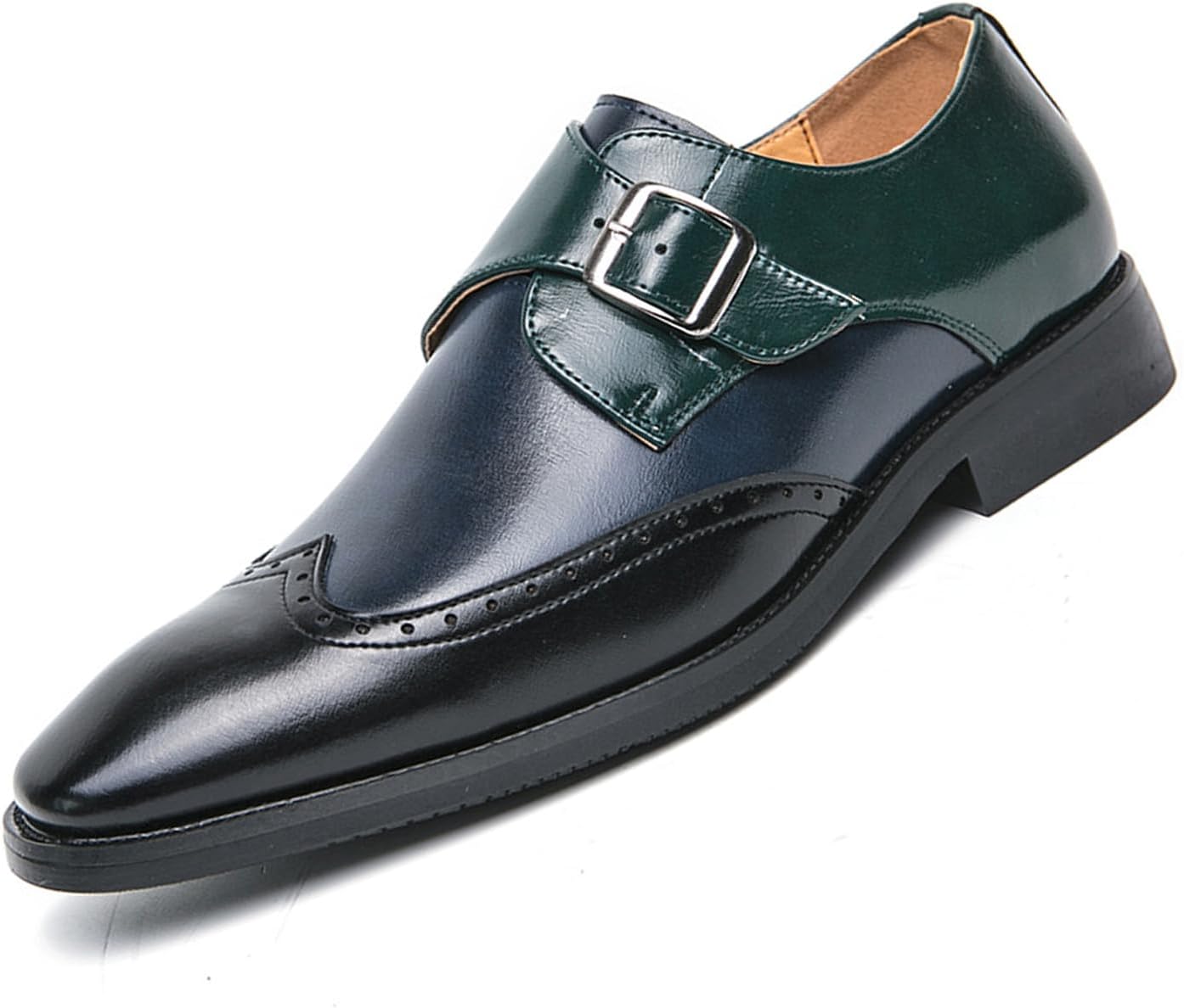 Мужские оксфорды Bullock Monk Strap с пряжкой, классический заостренный носок, роскошные дерби, повседневная обувь для работы в офисе, деловой модный стиль Nileeke, черный
Мужские оксфорды Bullock Monk Strap с пряжкой, классический заостренный носок, роскошные дерби, повседневная обувь для работы в офисе, деловой модный стиль Nileeke, черный