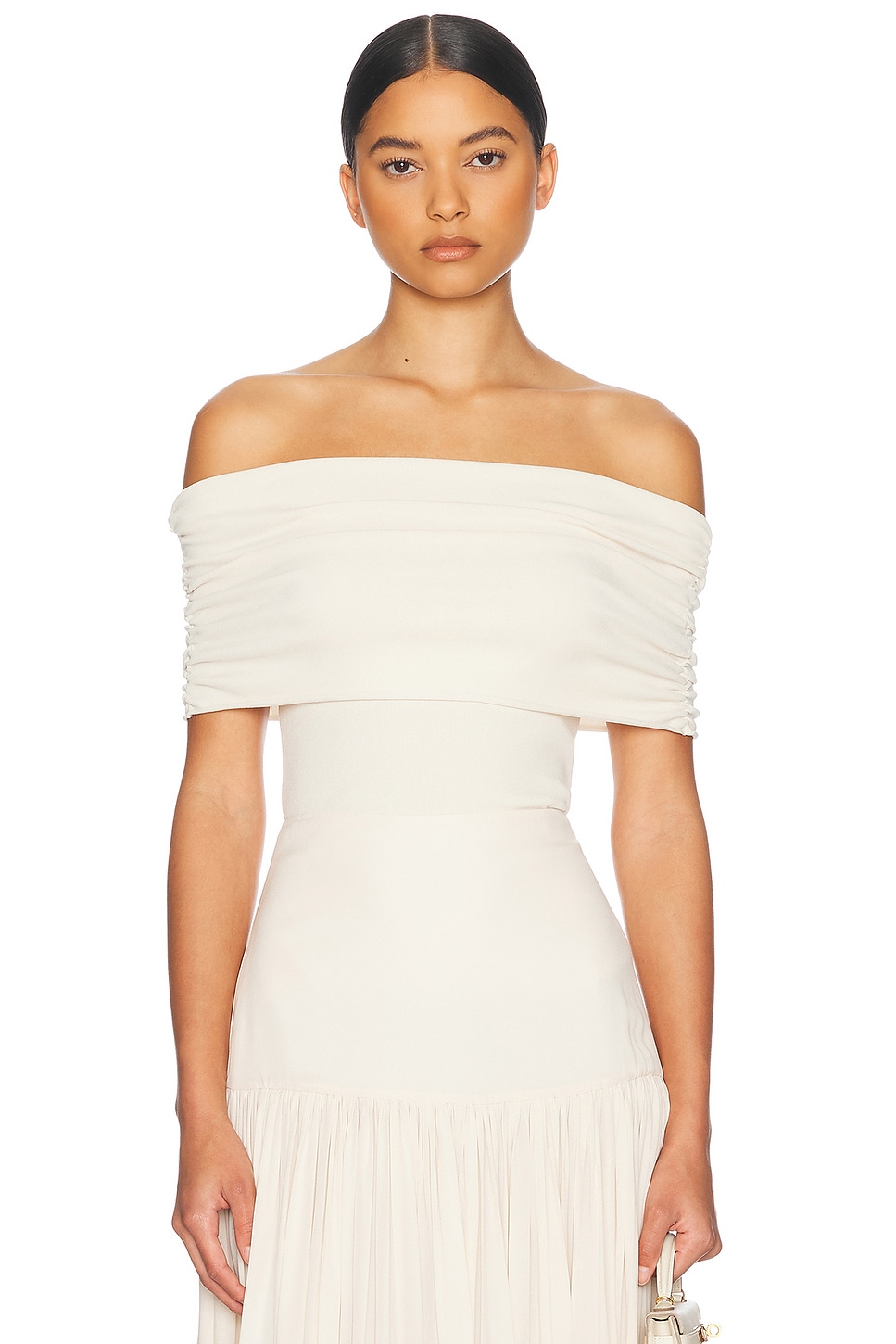 Свитер Makenzie с открытыми плечами Helsa, Vanilla
Свитер Makenzie с открытыми плечами Helsa, Vanilla