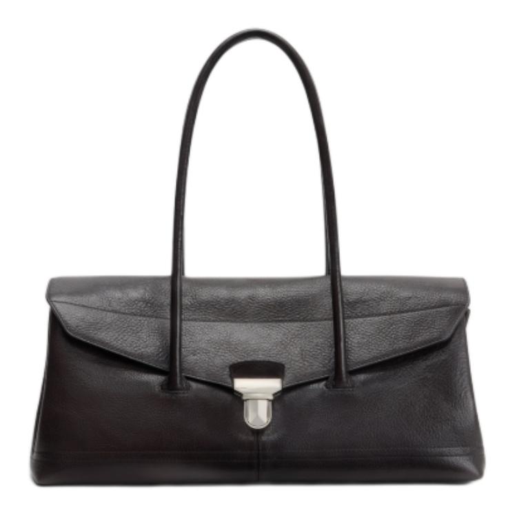 Lemaire Кожаная сумка через плечо женская темно-норковая
Lemaire Кожаная сумка через плечо женская темно-норковая