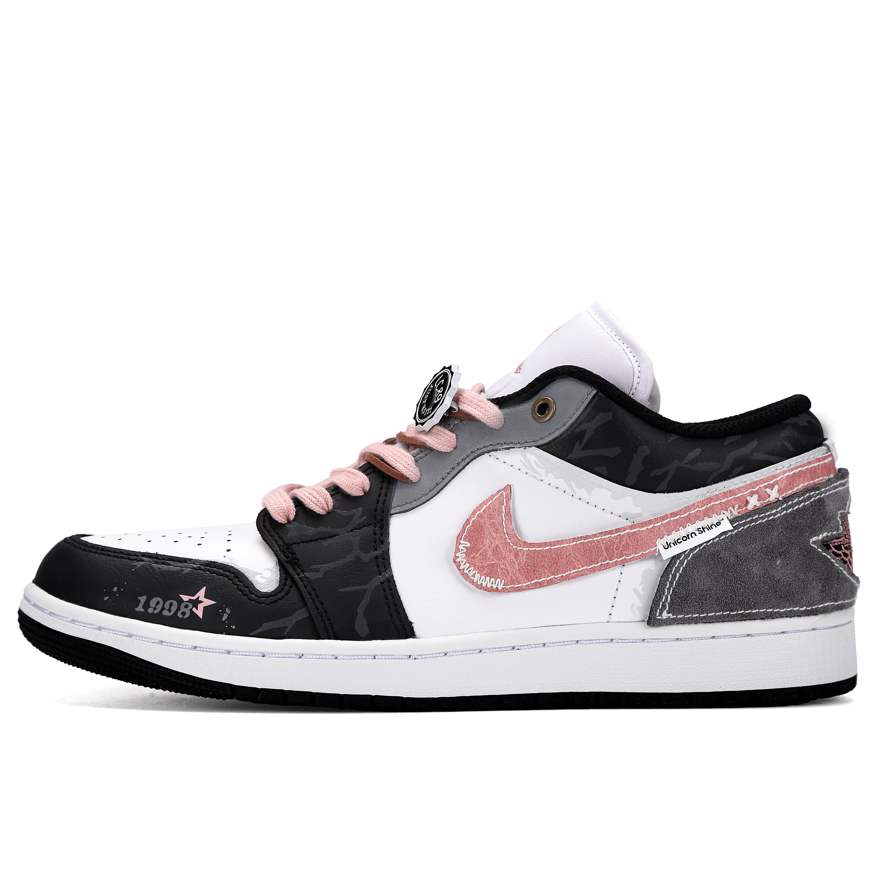 Jordan Баскетбольные кроссовки Air 1 Berlin Nightfall с низким верхом, износостойкие, винтажные, мужские, черно-розовые
Jordan Баскетбольные кроссовки Air 1 Berlin Nightfall с низким верхом, износостойкие, винтажные, мужские, черно-розовые