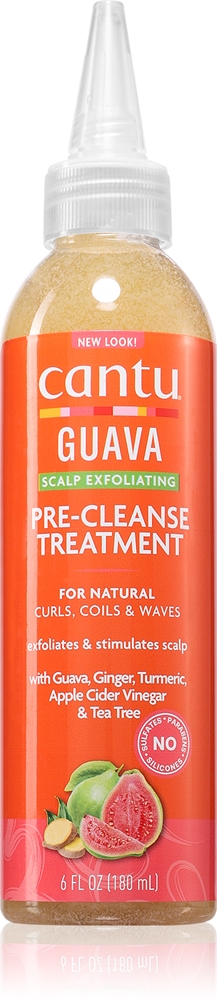 Предварительное очищение кожи головы с гуавой Cantu, 180 мл
Предварительное очищение кожи головы с гуавой Cantu, 180 мл