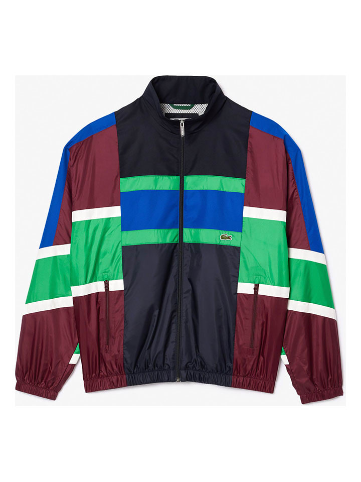 Спортивная куртка цвета бордо/черный/зеленый Lacoste
Спортивная куртка цвета бордо/черный/зеленый Lacoste