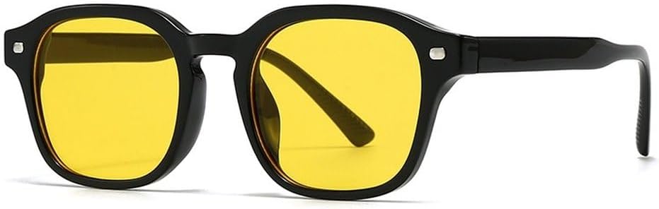 Популярные модные квадратные солнцезащитные очки для женщин в стиле ретро с заклепками, желто-синие оттенки, защита от ультрафиолета UV400, мужские солнцезащитные очки SKFGNX, Black Yellow
Популярные модные квадратные солнцезащитные очки для женщин в стиле ретро с заклепками, желто-синие оттенки, защита от ультрафиолета UV400, мужские солнцезащитные очки SKFGNX, Black Yellow