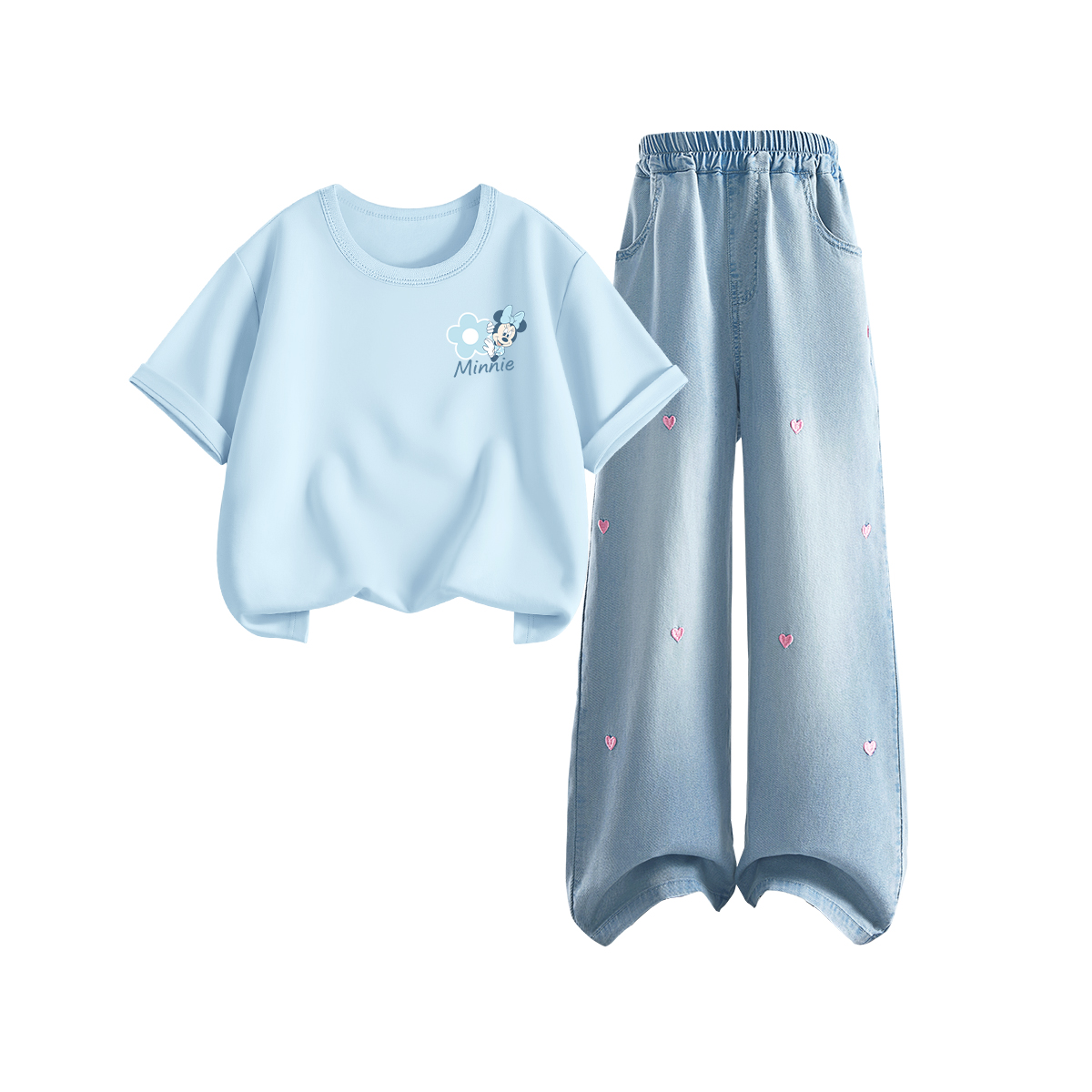 Детская повседневная спортивная одежда Disney, светло-голубой
Детская повседневная спортивная одежда Disney, светло-голубой