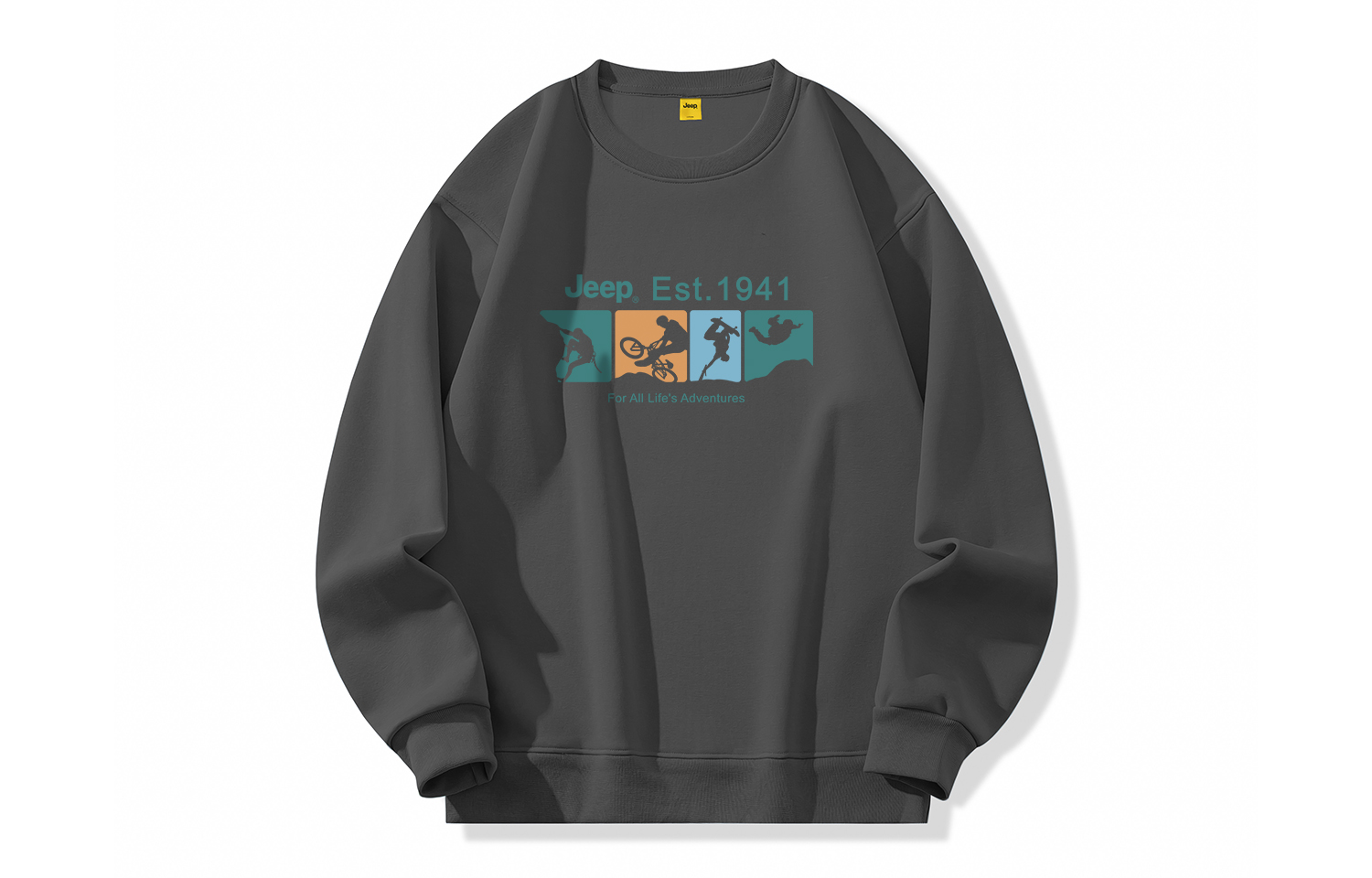 Свитшот Unisex Crew Neck Moderate Regular Jeep, iron серый
Свитшот Unisex Crew Neck Moderate Regular Jeep, iron серый