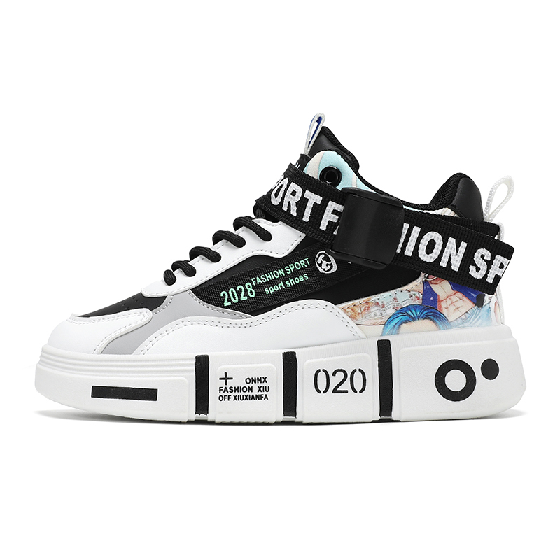 Кроссовки для скейтбординга Cushioning Abrasion Resistant Rebound High top для детей PROTECTCAMEL, белый черный
Кроссовки для скейтбординга Cushioning Abrasion Resistant Rebound High top для детей PROTECTCAMEL, белый черный