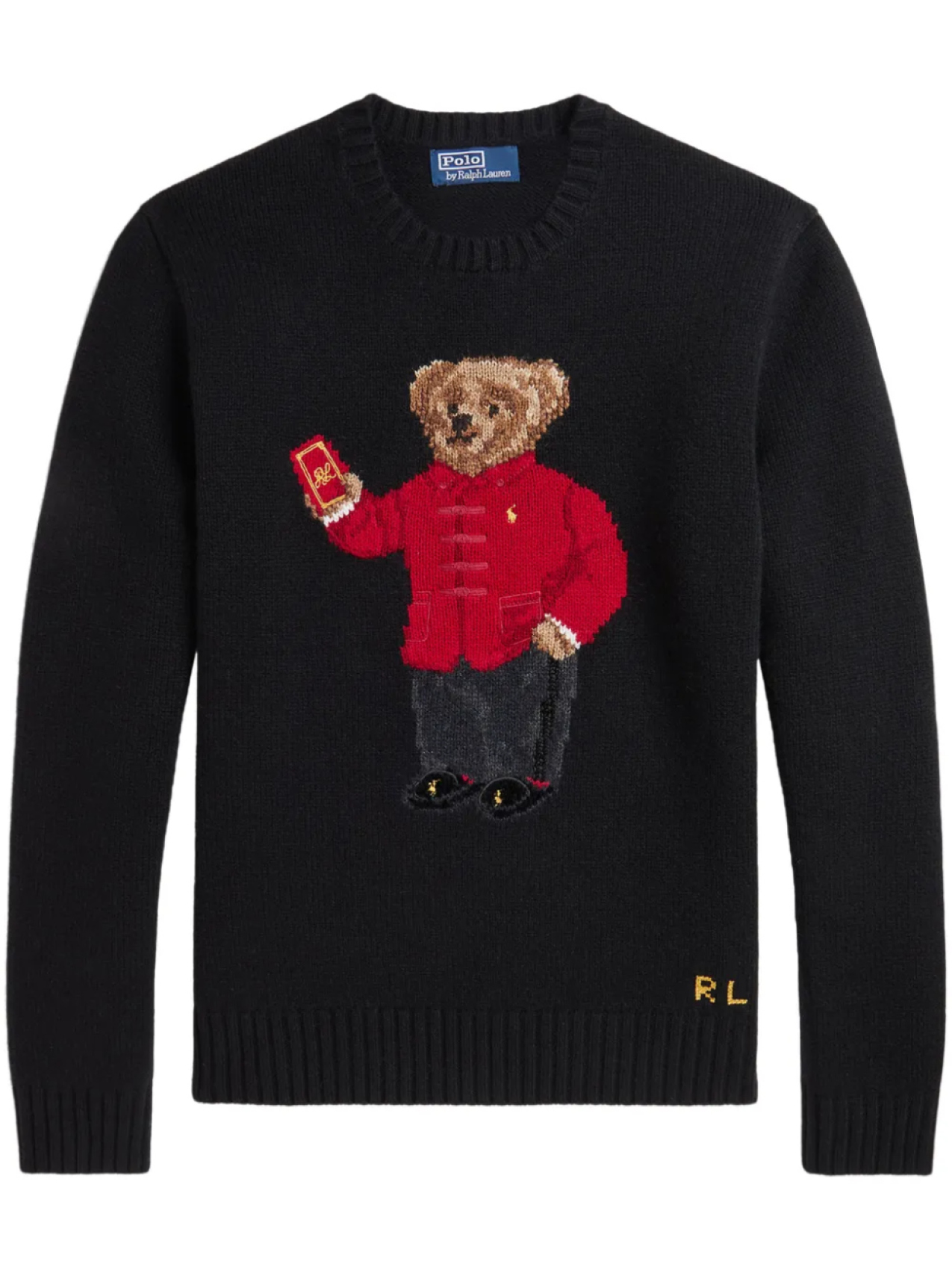 Polo Ralph Lauren свитер Lunar New Year Polo Bear, черный 
Polo Ralph Lauren свитер Lunar New Year Polo Bear, черный