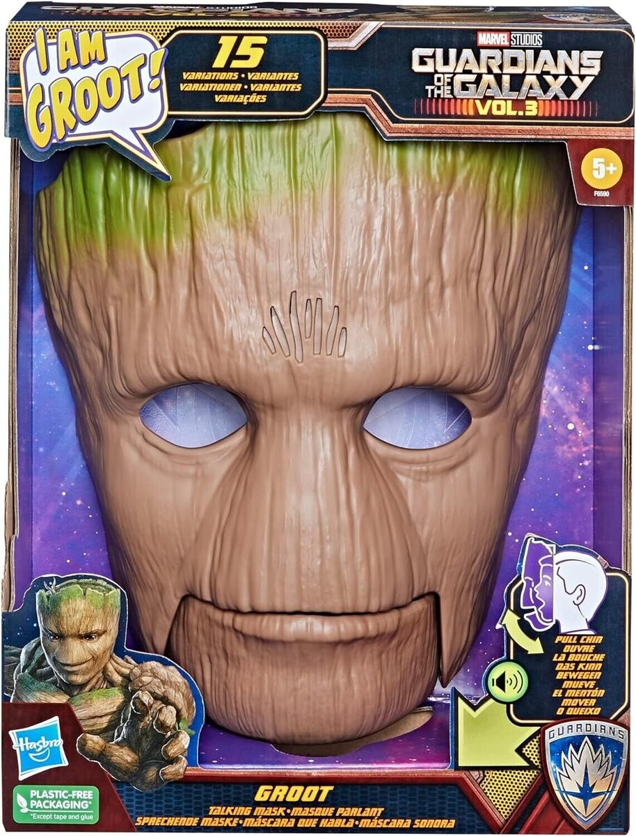 Электронная маска Стражи Галактики Groot F6590 Hasbro
Электронная маска Стражи Галактики Groot F6590 Hasbro