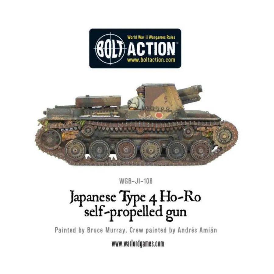Штурмовое орудие Хо-Ро Тип 4, Bolt Action - Japanese - Type xx Gun (28mm)
Штурмовое орудие Хо-Ро Тип 4, Bolt Action - Japanese - Type xx Gun (28mm)