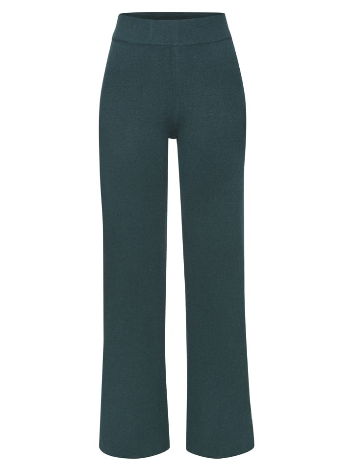 ELBSAND Вязаные брюки цвета бензина
ELBSAND Вязаные брюки цвета бензина