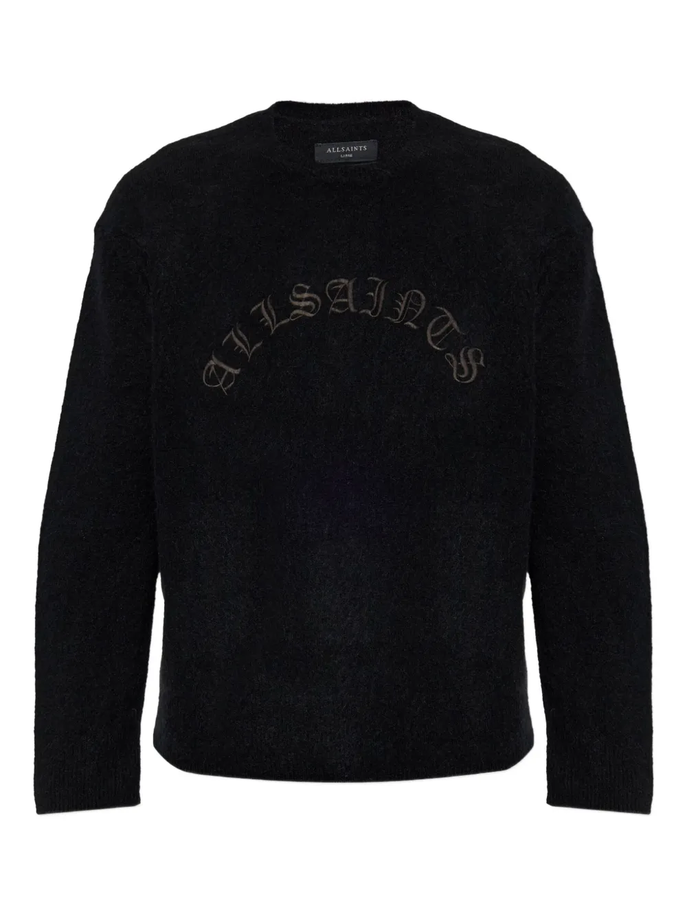 Свитер Curv с вышивкой Allsaints, черный
Свитер Curv с вышивкой Allsaints, черный