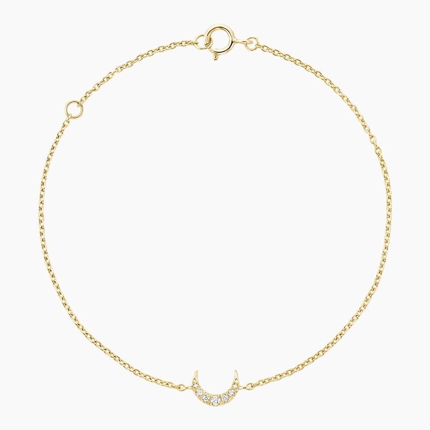 Браслет с бриллиантами в форме полумесяца Brilliant Earth
Браслет с бриллиантами в форме полумесяца Brilliant Earth