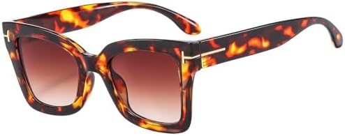 Модные квадратные солнцезащитные очки для женщин в винтажном стиле, синие солнцезащитные очки с защитой от УФ-излучения UV400, очки для активного отдыха MTZJH, Leopard Tea
Модные квадратные солнцезащитные очки для женщин в винтажном стиле, синие солнцезащитные очки с защитой от УФ-излучения UV400, очки для активного отдыха MTZJH, Leopard Tea