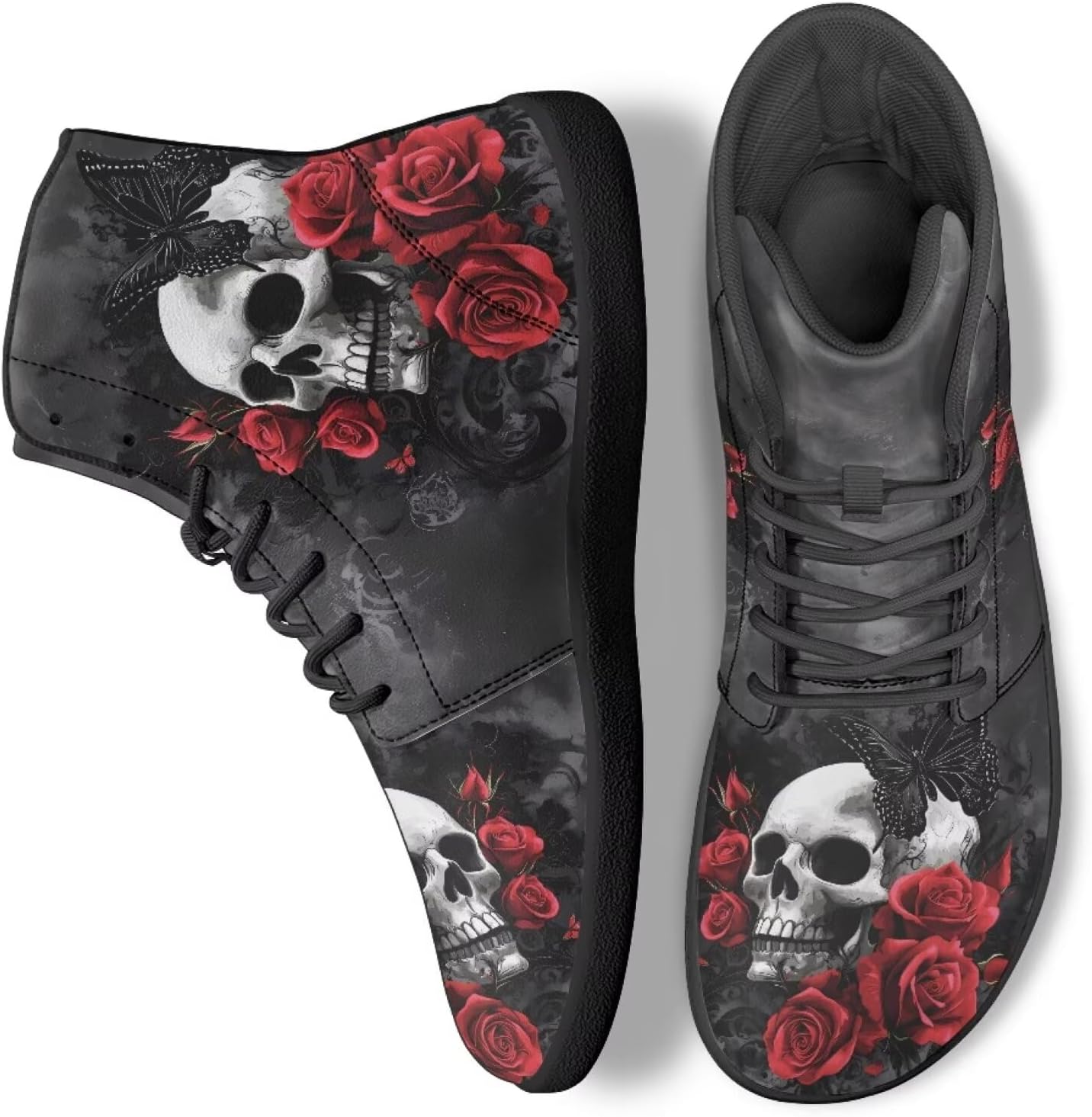 Кроссовки-босоножки с высоким верхом Skull для работы, бега и ходьбы, противоскользящие, для женщин и мужчин Ecaestolph, черный/красный
Кроссовки-босоножки с высоким верхом Skull для работы, бега и ходьбы, противоскользящие, для женщин и мужчин Ecaestolph, черный/красный