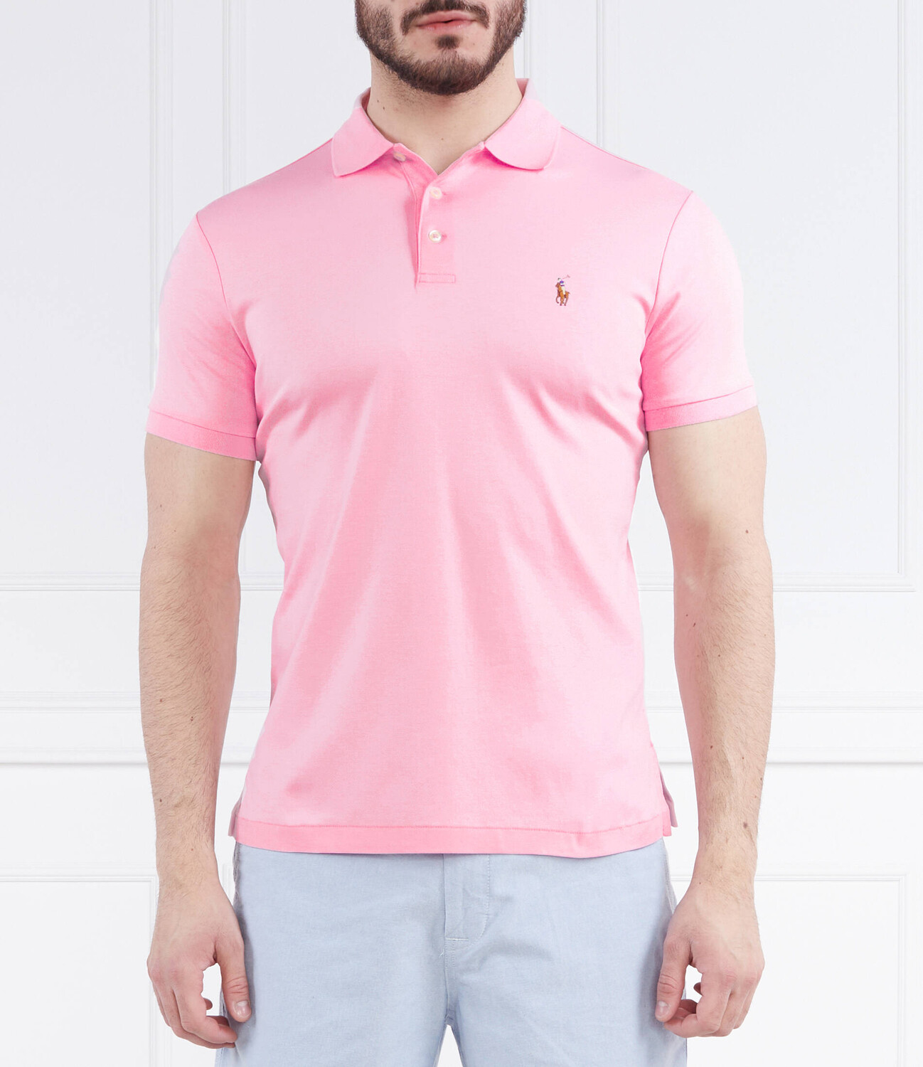 Поло POLO RALPH LAUREN Custom slim fit, роза
Поло POLO RALPH LAUREN Custom slim fit, роза