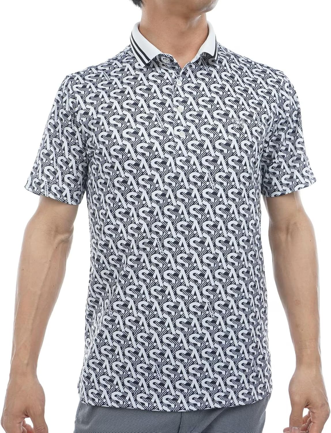 Мужская поло-рубашка St. Andrews с коротким рукавом (принт STA Monogram, влагоотводящая, быстросохнущая) / для гольфа / 042-5160555, белый
Мужская поло-рубашка St. Andrews с коротким рукавом (принт STA Monogram, влагоотводящая, быстросохнущая) / для гольфа / 042-5160555, белый