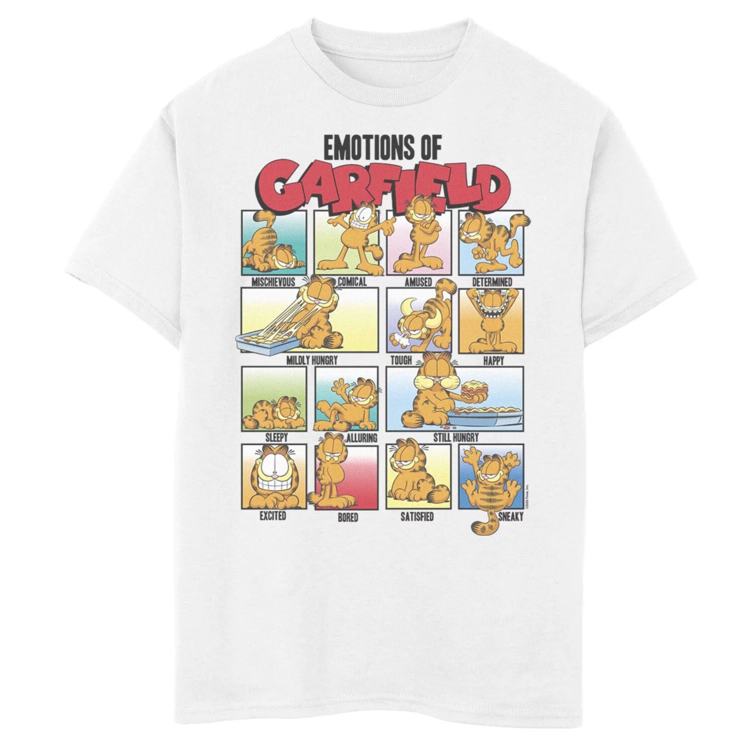 Футболка с рисунком Garfield Emotions Of Garfield для мальчиков 8–20 лет Licensed Character
Футболка с рисунком Garfield Emotions Of Garfield для мальчиков 8–20 лет Licensed Character