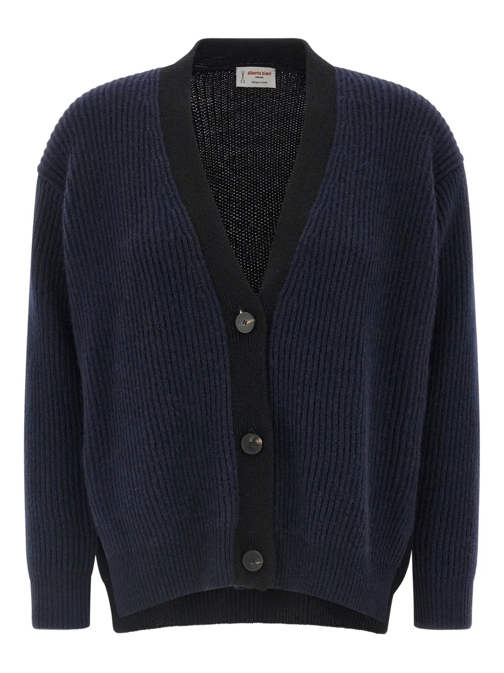 Кардиган в рубчик ALBERTO BIANI, синий
Кардиган в рубчик ALBERTO BIANI, синий