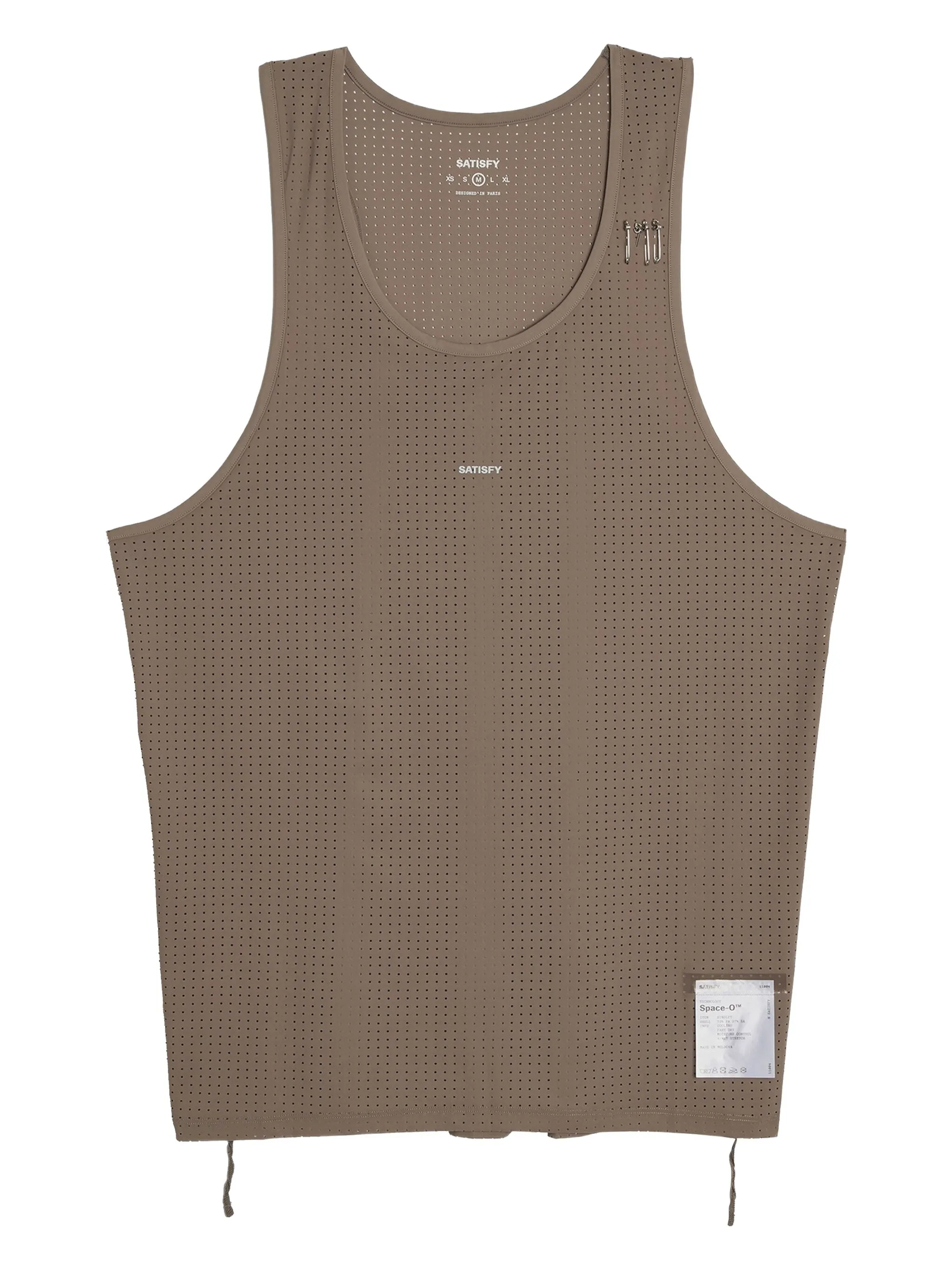 Топ Space-O с логотипом Satisfy, коричневый
Топ Space-O с логотипом Satisfy, коричневый