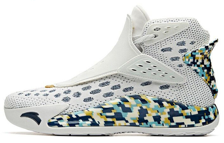 Баскетбольные кроссовки KT5 мужские высокие белые/синие/желтые Anta
Баскетбольные кроссовки KT5 мужские высокие белые/синие/желтые Anta