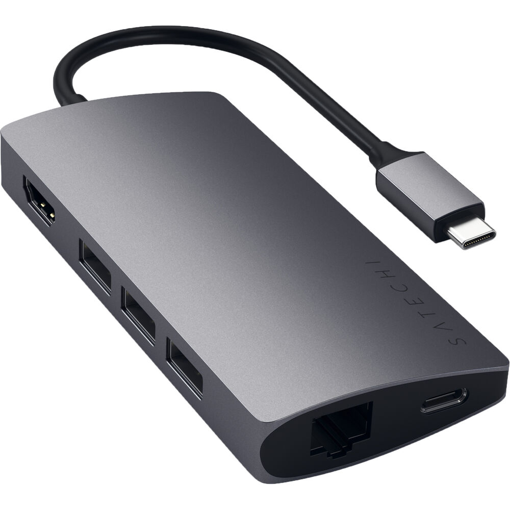 Док-станция Satechi USB Type-C Multi-Port Adapter 4K with Ethernet ST-TCMA2M
Док-станция Satechi USB Type-C Multi-Port Adapter 4K with Ethernet ST-TCMA2M