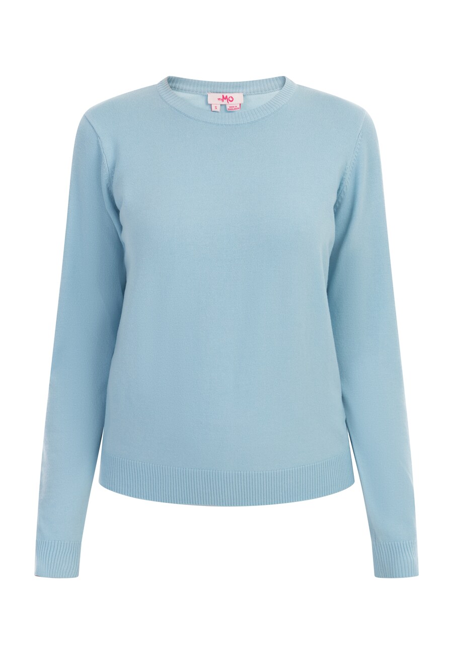 Базовый свитер MYMO Sweater, светло-синий
Базовый свитер MYMO Sweater, светло-синий