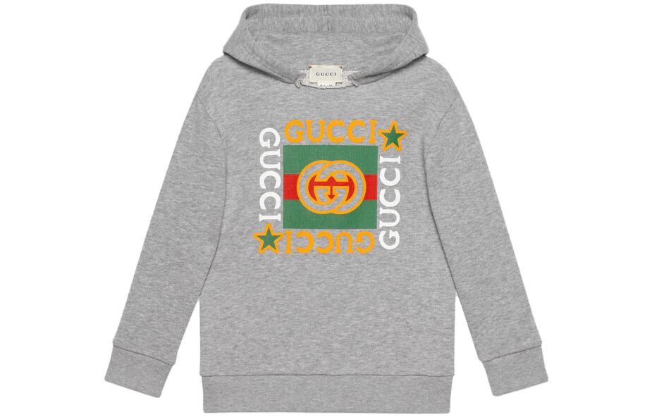 Толстовка детская Gucci с капюшоном, серый
Толстовка детская Gucci с капюшоном, серый