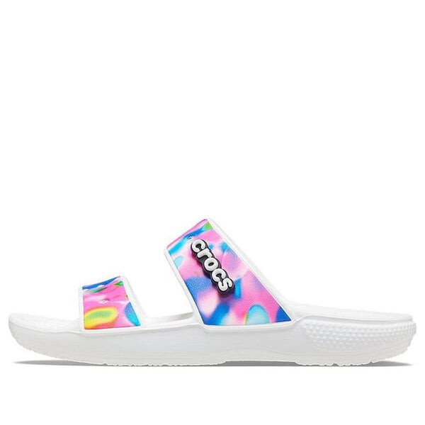 Тапочки classic colorful white pink slippers 'white pink' Crocs, белый
Тапочки classic colorful white pink slippers 'white pink' Crocs, белый