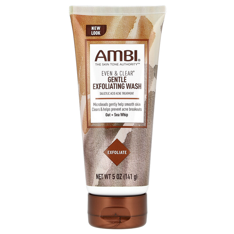 AMBI, Even & Clear, нежное отшелушивающее средство, овсянка и морские венчики, 141 г (5 унций)
AMBI, Even & Clear, нежное отшелушивающее средство, овсянка и морские венчики, 141 г (5 унций)