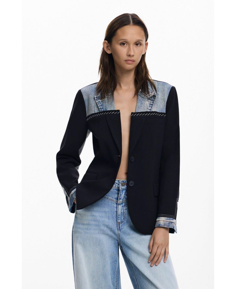 Женский гибридный блейзер Desigual, Dark blue
Женский гибридный блейзер Desigual, Dark blue