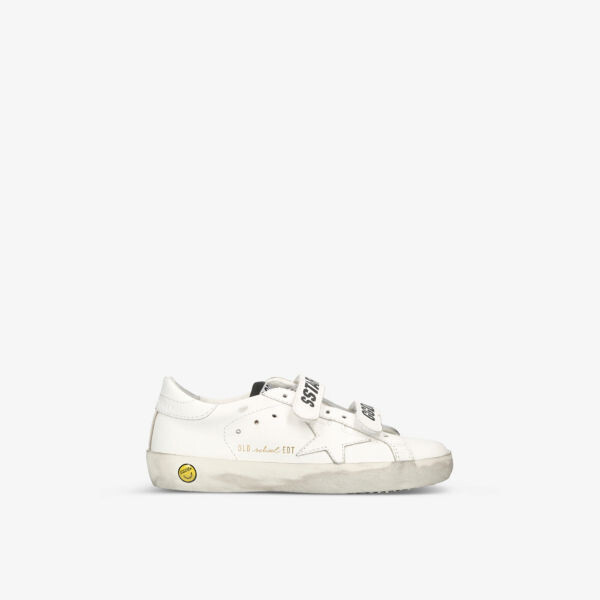 Кожаные низкие кеды Old Skool 6-9 лет Golden Goose, белый
Кожаные низкие кеды Old Skool 6-9 лет Golden Goose, белый