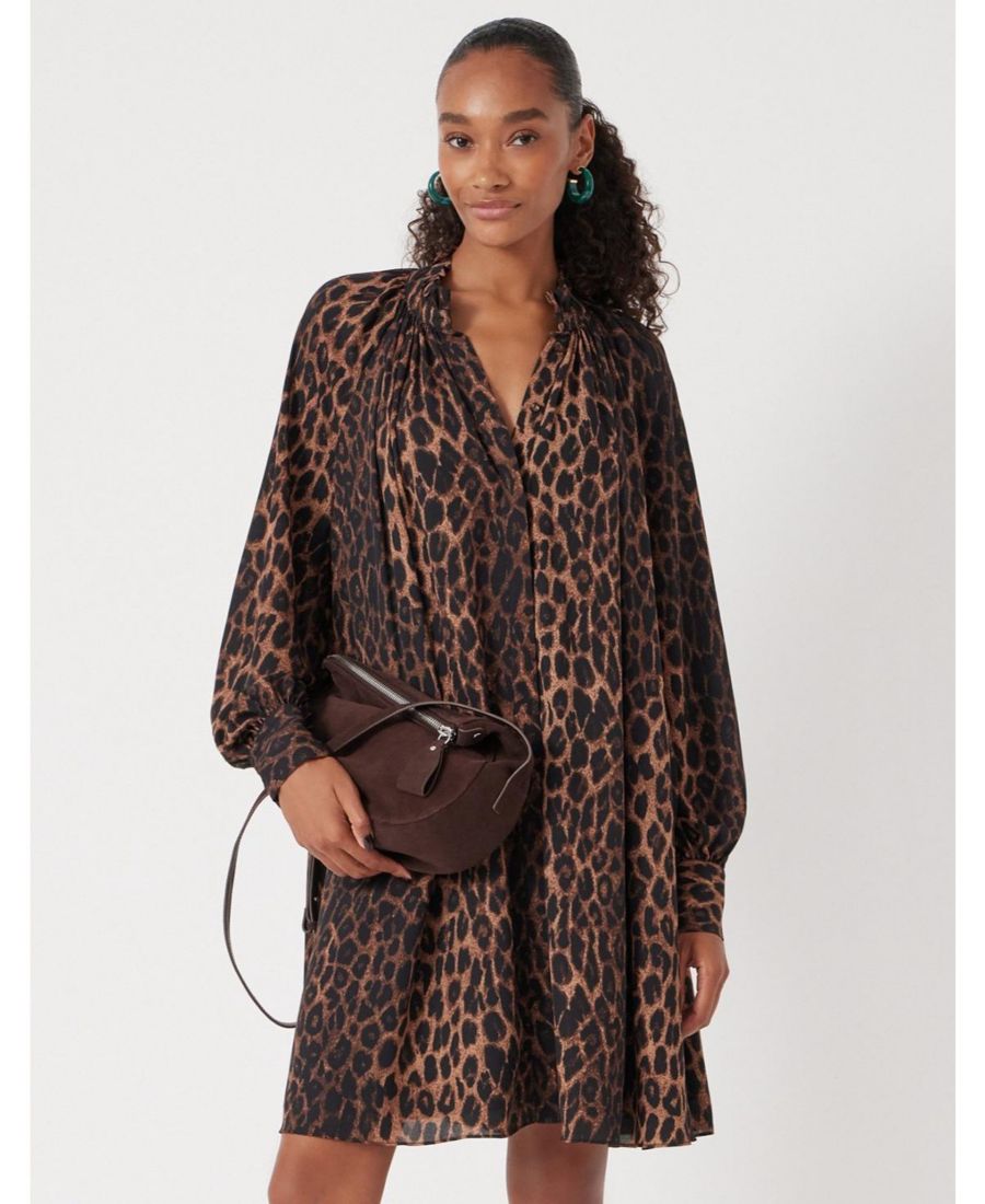 Женское мини-платье из шифона с принтом Hush, Natural leopard brown
Женское мини-платье из шифона с принтом Hush, Natural leopard brown