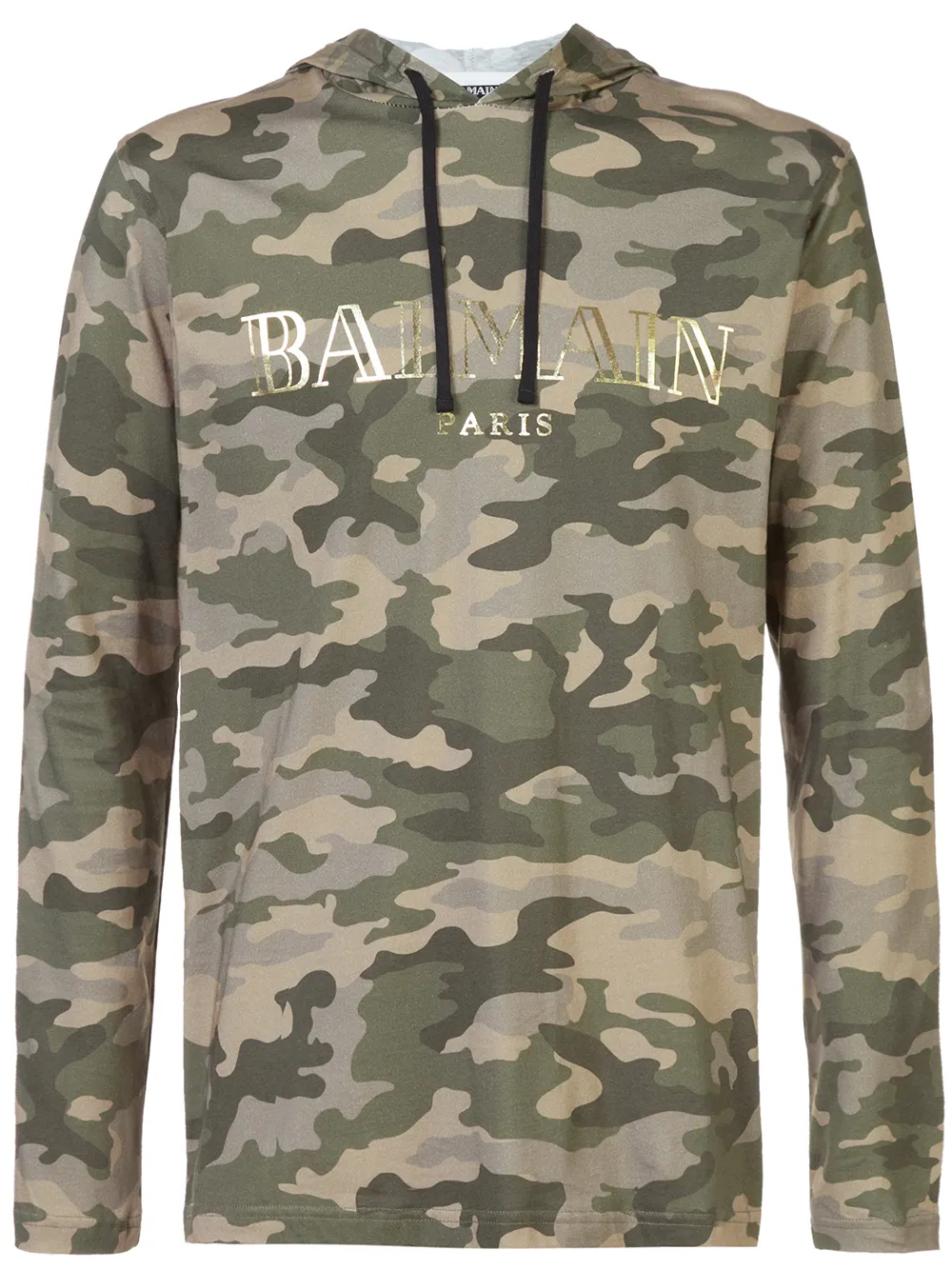 Camouflage logo hoodie BALMAIN, зеленый
Camouflage logo hoodie BALMAIN, зеленый