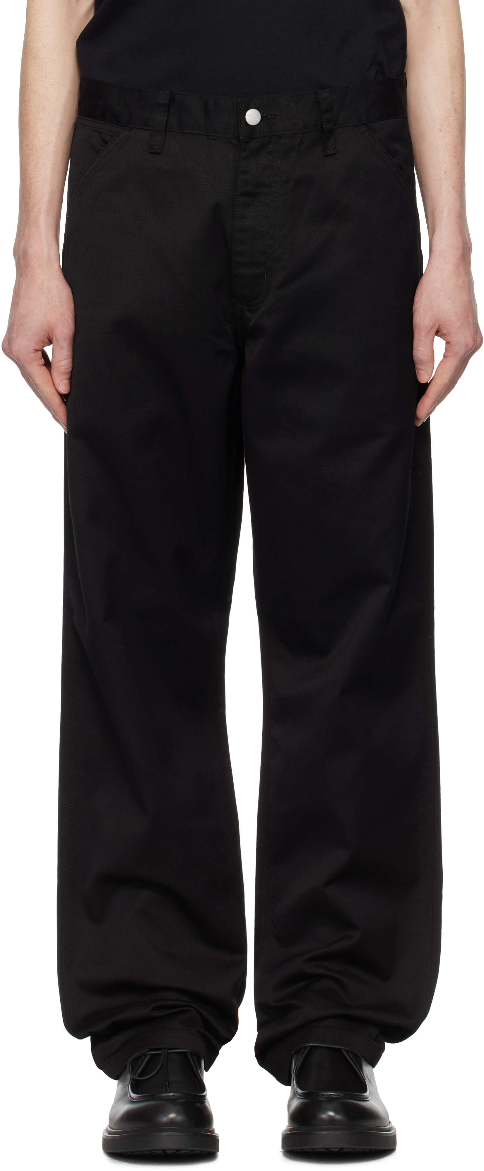 Простые брюки Carhartt Work In Progress, черный
Простые брюки Carhartt Work In Progress, черный