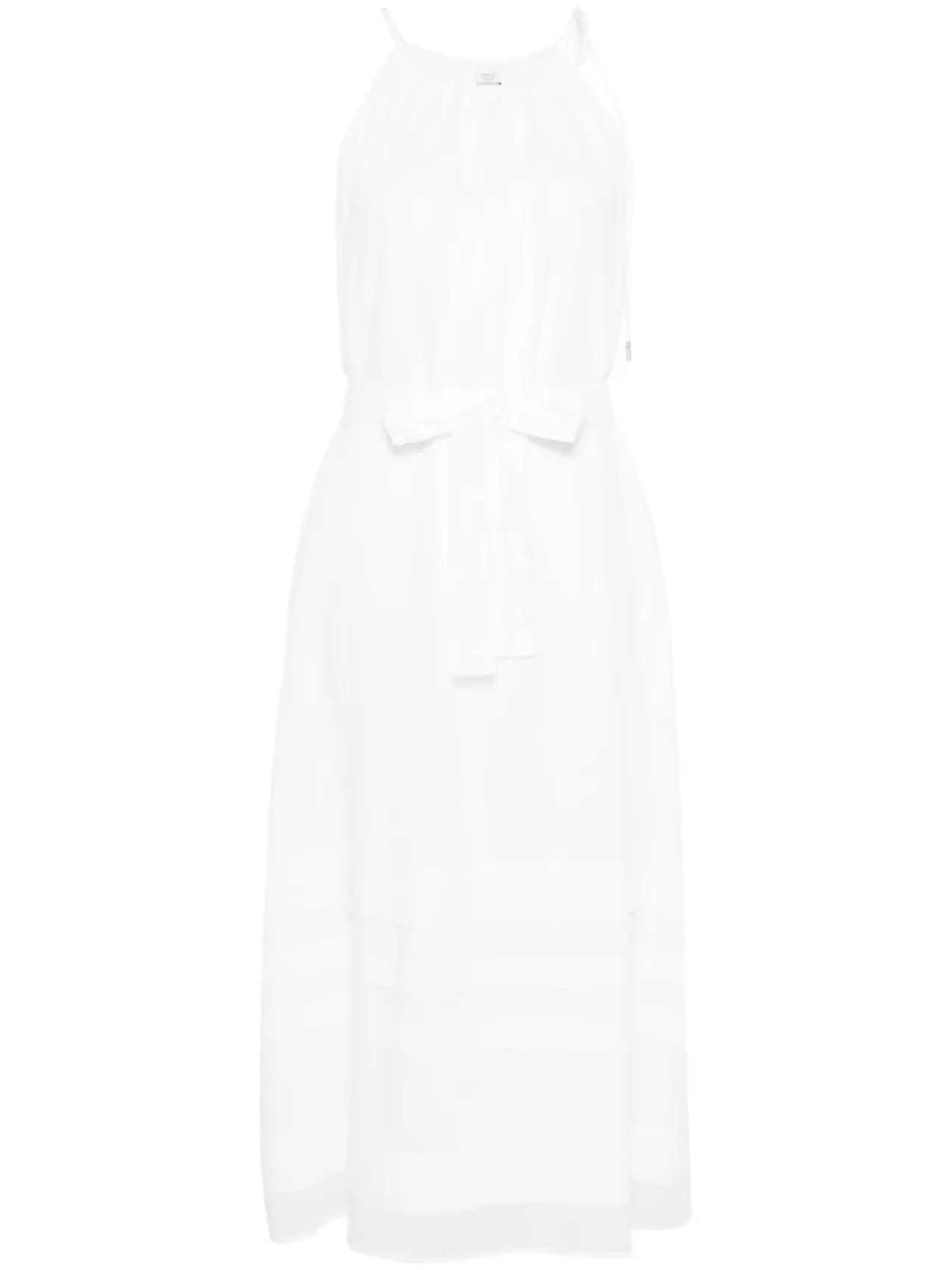 Peserico платье миди с вырезом халтер, белый
Peserico платье миди с вырезом халтер, белый