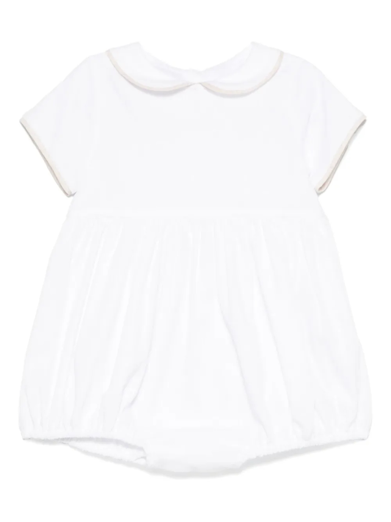 Хлопковый комбинезон La Stupenderia, белый
Хлопковый комбинезон La Stupenderia, белый