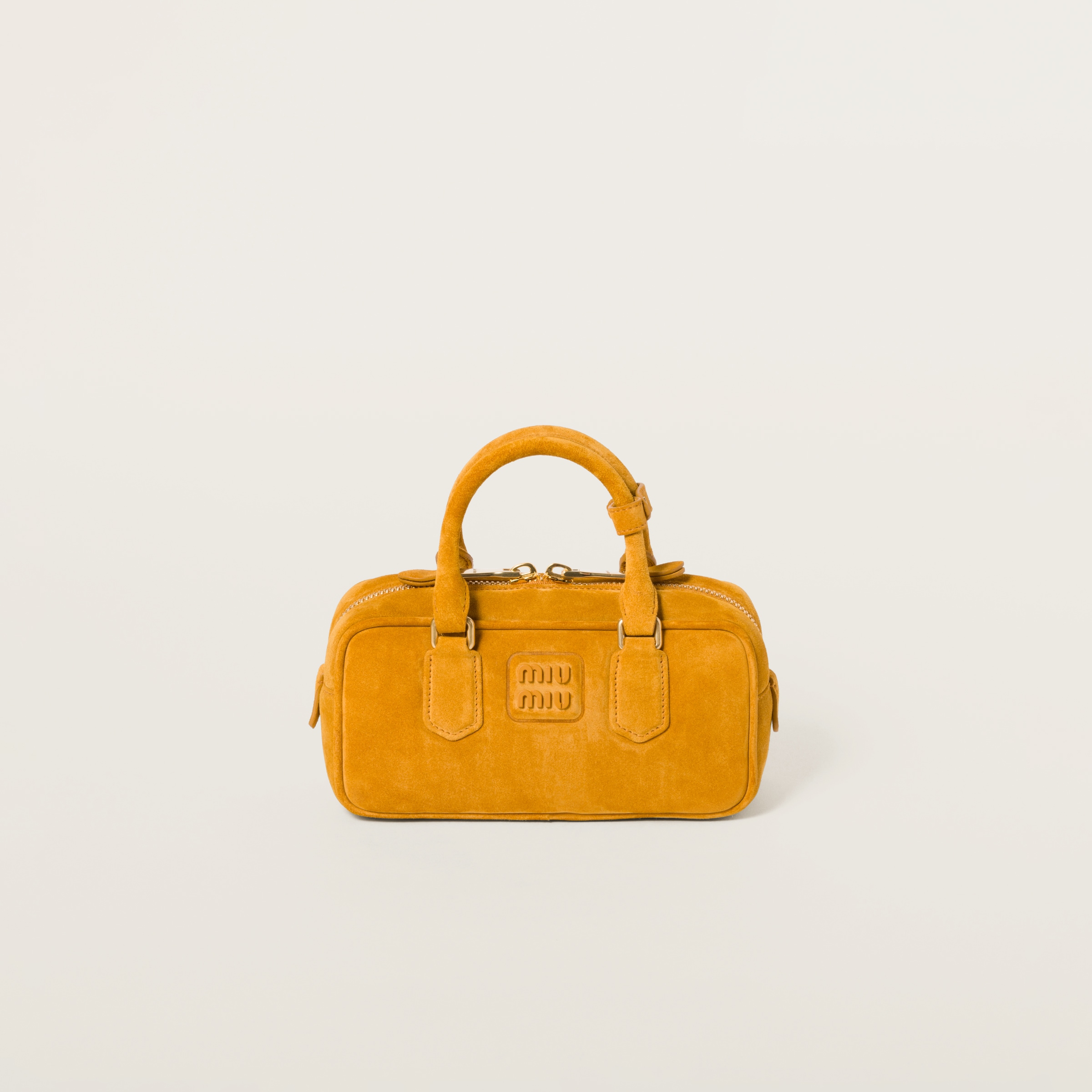Сумка Arcadie из мягкой замши с короткой ручкой MIU MIU, желтый
Сумка Arcadie из мягкой замши с короткой ручкой MIU MIU, желтый