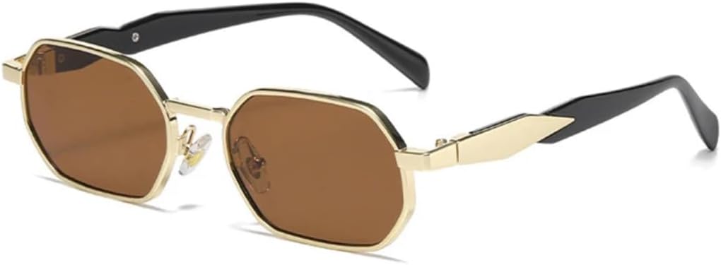 Солнцезащитные очки с защитой от УФ-излучения UV400 | Овальные прозрачные линзы, легкая оправа | Для женщин и мужчин | Для занятий спортом на открытом воздухе и вождения DSVIGF, Gold-brown
Солнцезащитные очки с защитой от УФ-излучения UV400 | Овальные прозрачные линзы, легкая оправа | Для женщин и мужчин | Для занятий спортом на открытом воздухе и вождения DSVIGF, Gold-brown