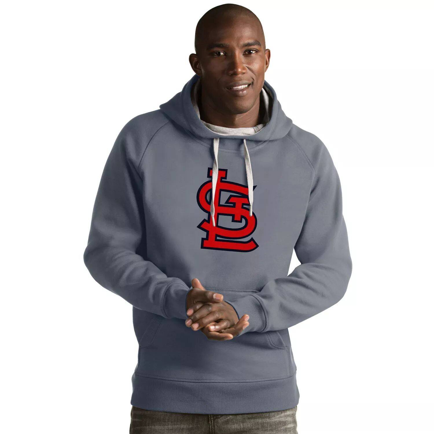 Мужская толстовка с логотипом St. Louis Cardinals Victory Antigua
Мужская толстовка с логотипом St. Louis Cardinals Victory Antigua