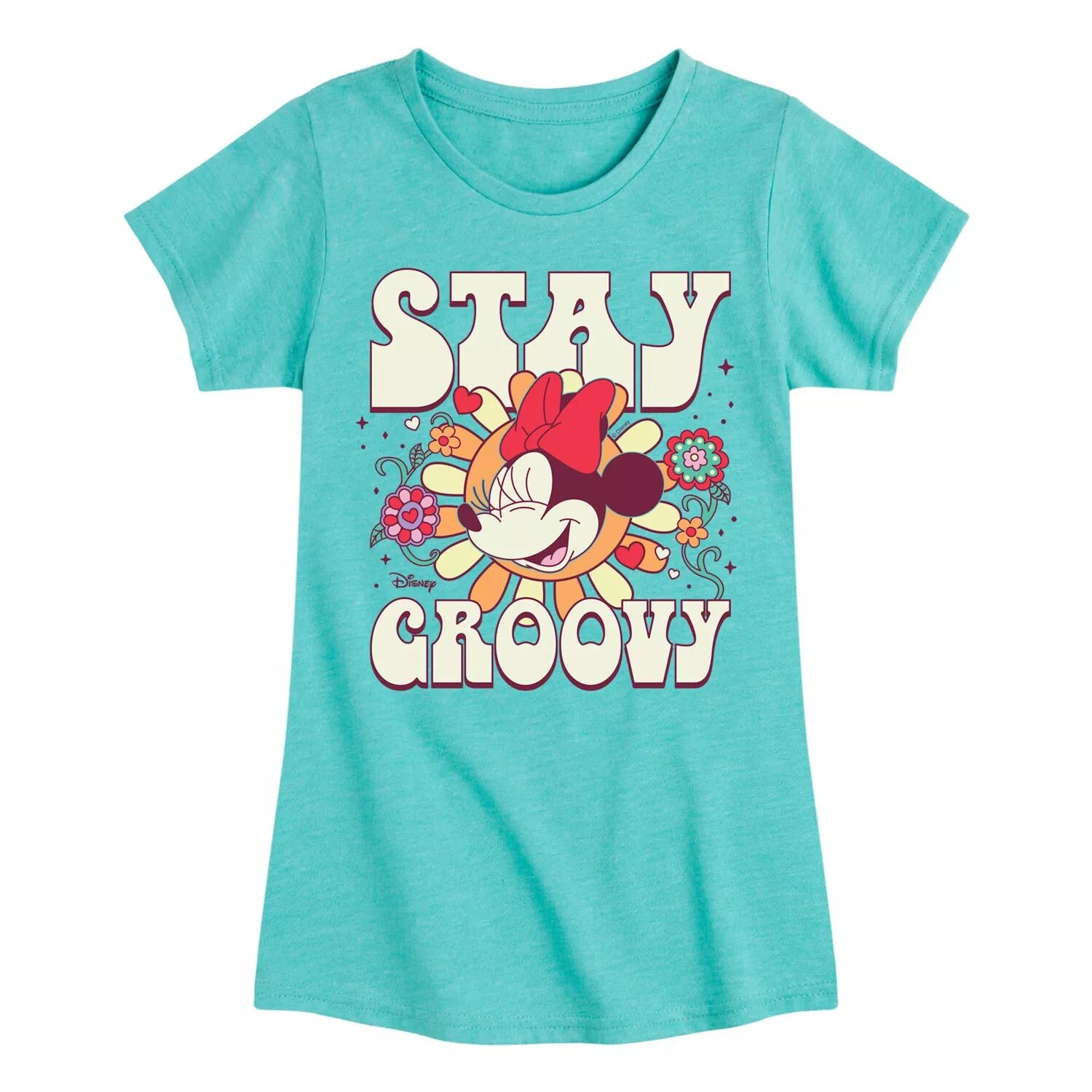 Футболка с рисунком Минни Маус для девочек 7–16 лет Disney's Stay Groovy Licensed Character
Футболка с рисунком Минни Маус для девочек 7–16 лет Disney's Stay Groovy Licensed Character