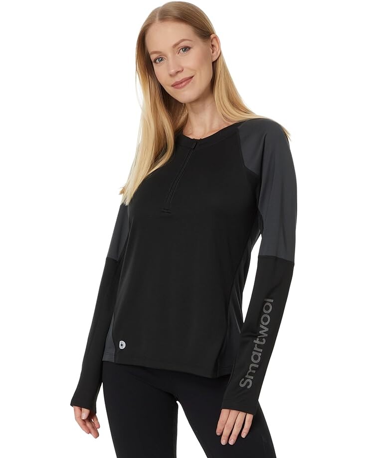 Футболка Smartwool Mountain Bike Jersey, цвет Black/Charcoal
Футболка Smartwool Mountain Bike Jersey, цвет Black/Charcoal