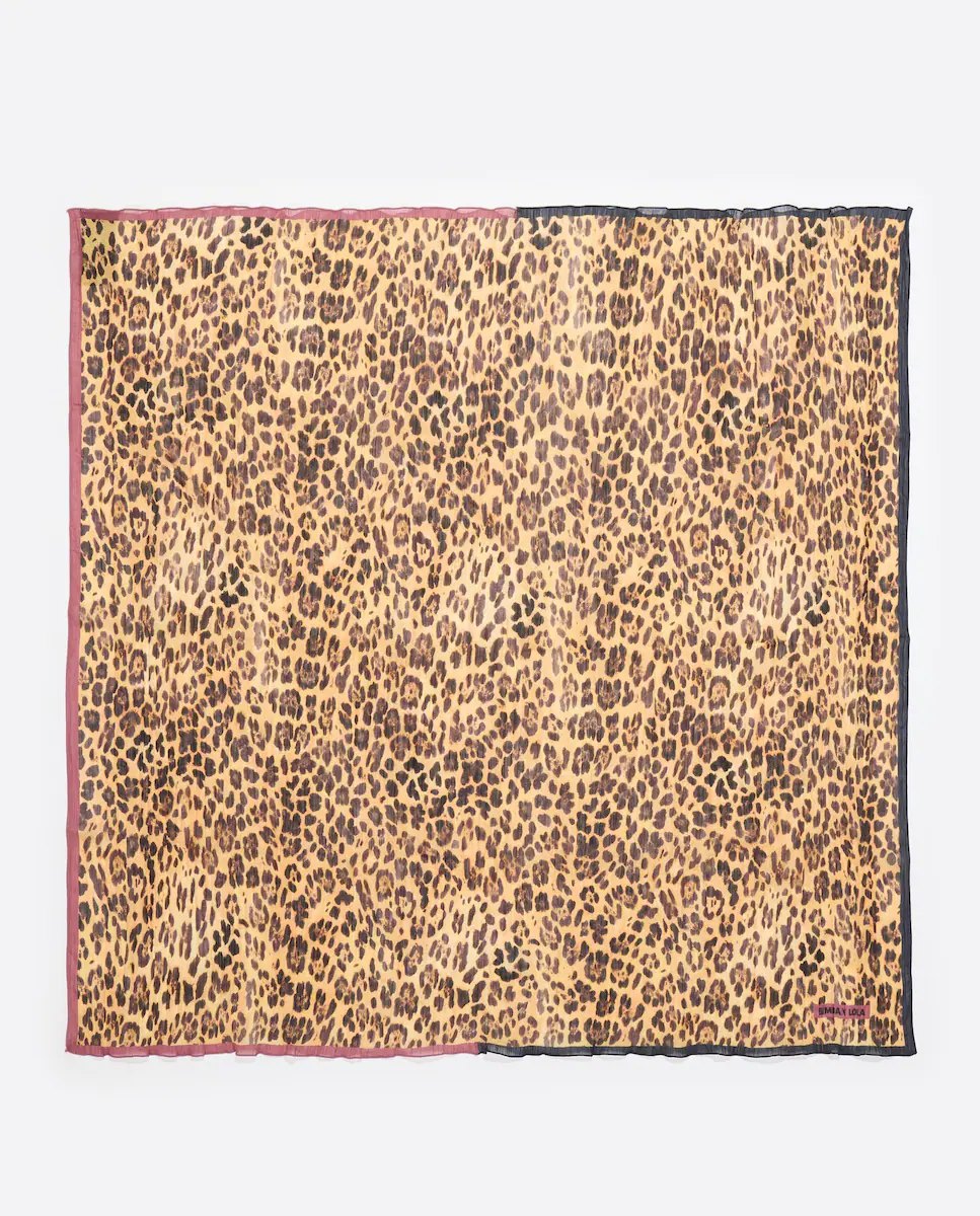 Женский шарф с леопардовым принтом Bimba y Lola, натуральный
Женский шарф с леопардовым принтом Bimba y Lola, натуральный