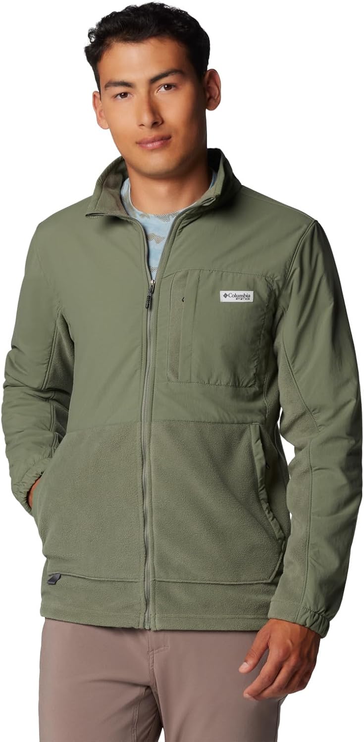 Columbia мужская куртка Pfg Uncharted Fleece Full Zip, Cypress/Cypress
Columbia мужская куртка Pfg Uncharted Fleece Full Zip, Cypress/Cypress
