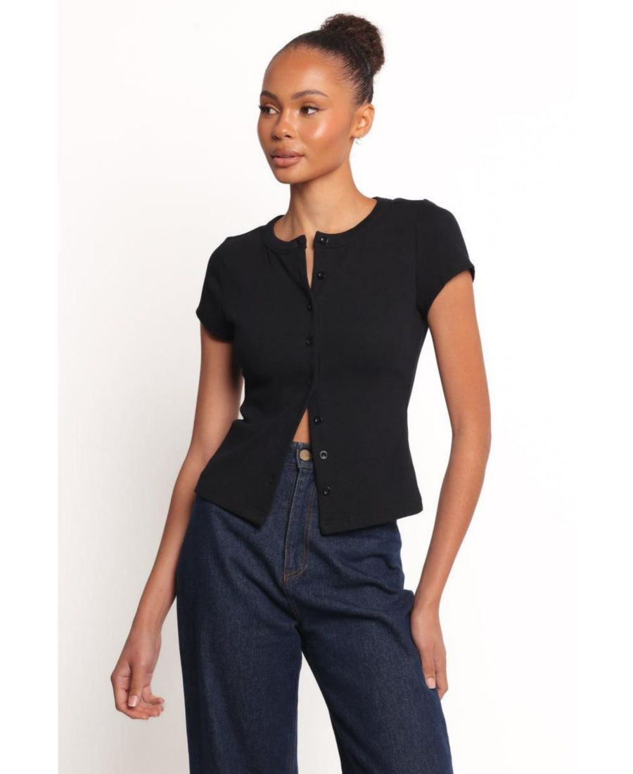 Женский кардиган Tylarah с коротким рукавом Petal and Pup, Black
Женский кардиган Tylarah с коротким рукавом Petal and Pup, Black