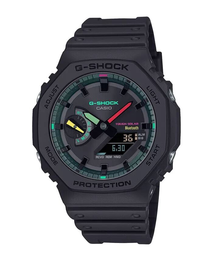 Мужские аналоговые цифровые часы из черной смолы, 48,5 мм, GAB2100MF-1A G-Shock, черный
Мужские аналоговые цифровые часы из черной смолы, 48,5 мм, GAB2100MF-1A G-Shock, черный