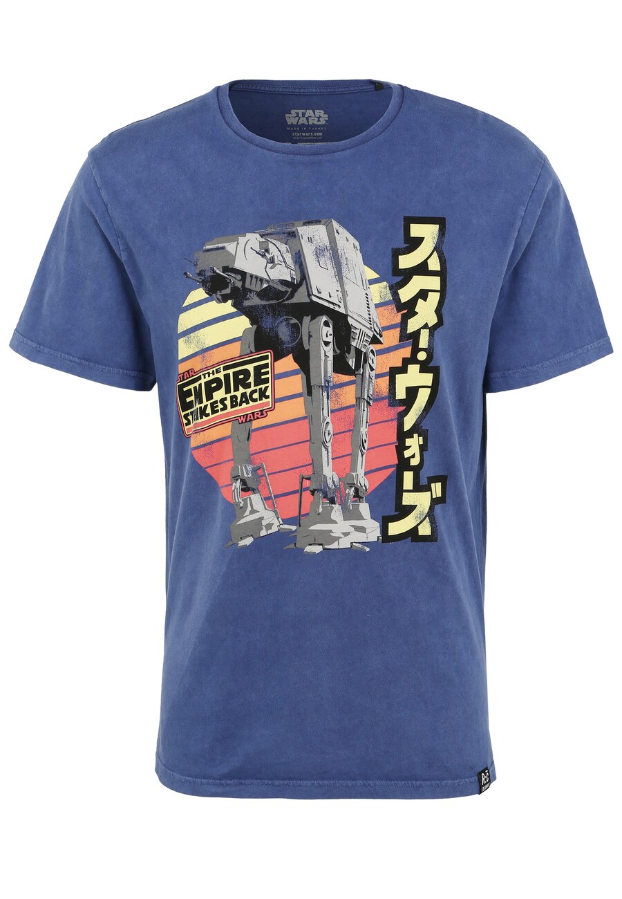 Классическая футболка Recovered Shirt Star Wars Empire Strikes Back Retro AT-AT, синий
Классическая футболка Recovered Shirt Star Wars Empire Strikes Back Retro AT-AT, синий