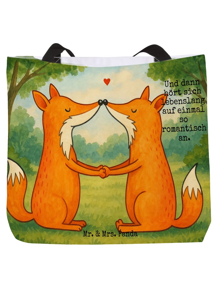 Mr. & Mrs. Panda Сумка с изображением лисиц, надписью «Любовь» и текстом белого цвета
Mr. & Mrs. Panda Сумка с изображением лисиц, надписью «Любовь» и текстом белого цвета