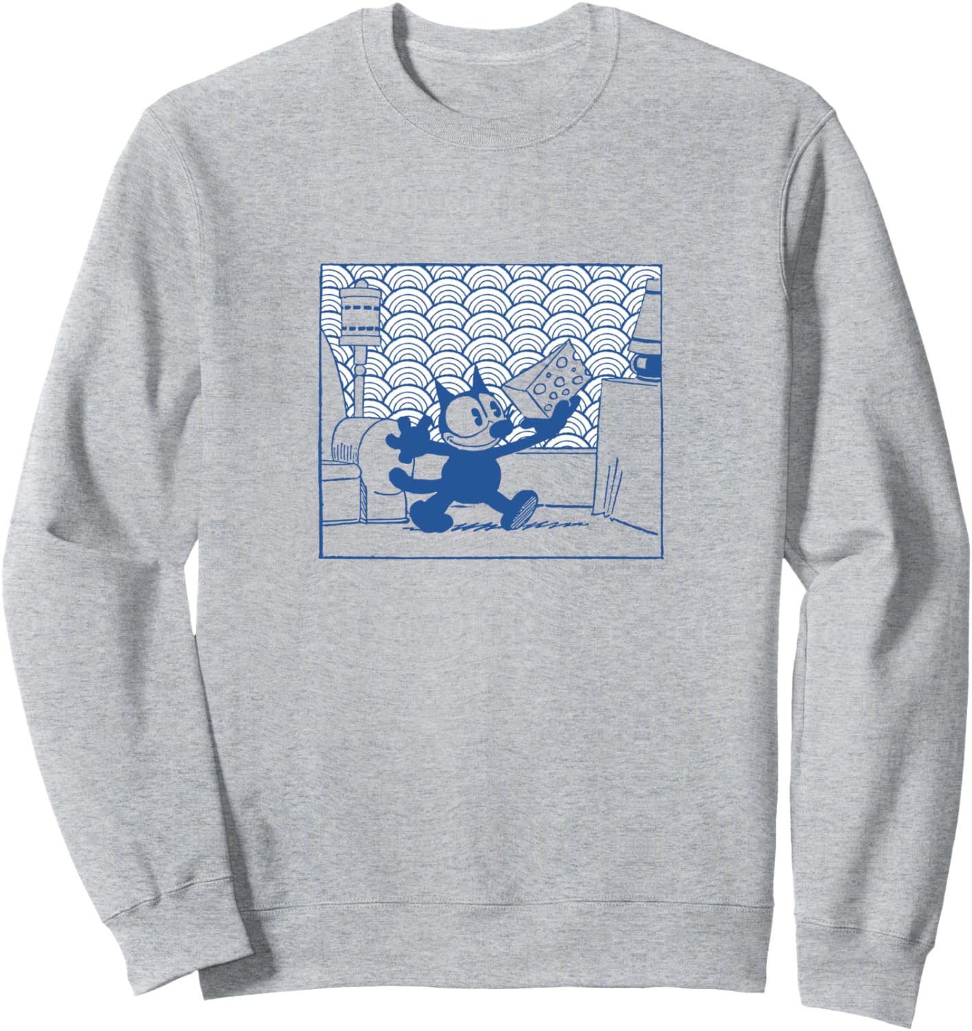 Толстовка с японским узором «Кот Филикс» (У меня есть сыр) Felix The Cat, серый
Толстовка с японским узором «Кот Филикс» (У меня есть сыр) Felix The Cat, серый