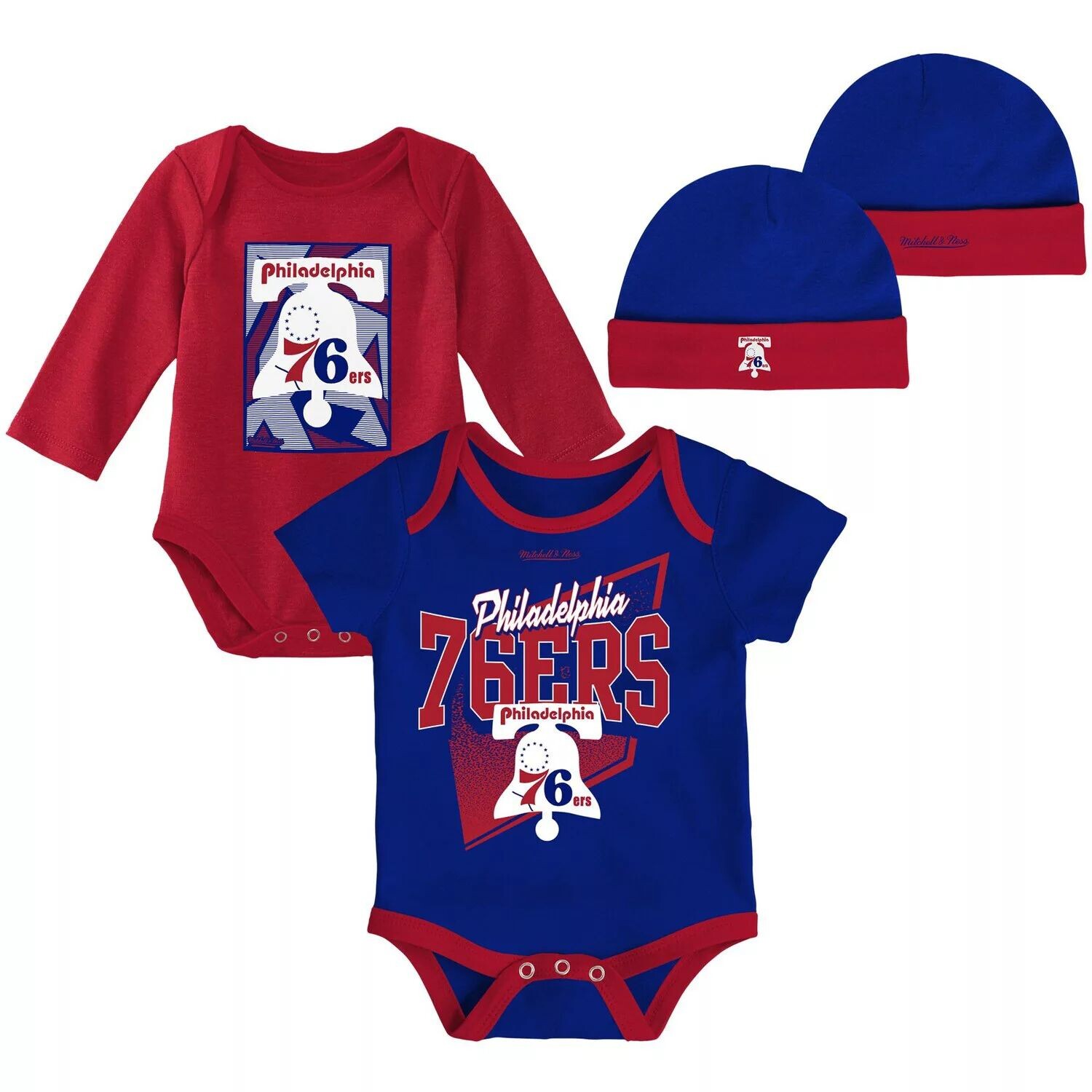 Классическое боди Infant Mitchell & Ness Royal/Red Philadelphia 76ers из твердой древесины и комплект вязаной шапки с манжетами Unbranded
Классическое боди Infant Mitchell & Ness Royal/Red Philadelphia 76ers из твердой древесины и комплект вязаной шапки с манжетами Unbranded