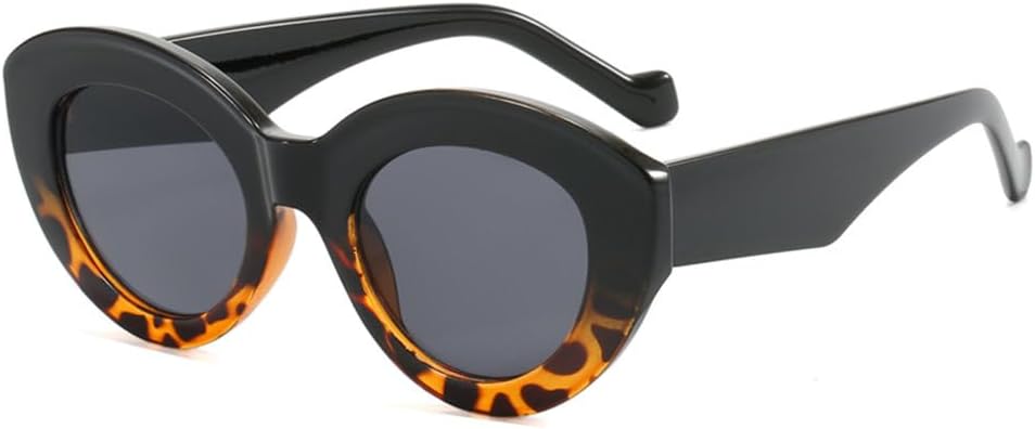 Большие солнцезащитные очки «кошачий глаз» с градиентным переходом цвета, винтажная оправа для активного отдыха, женские очки с защитой от УФ-излучения UV400 HHZZYVY, Black Leopard Grey
Большие солнцезащитные очки «кошачий глаз» с градиентным переходом цвета, винтажная оправа для активного отдыха, женские очки с защитой от УФ-излучения UV400 HHZZYVY, Black Leopard Grey